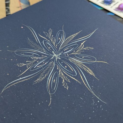 Taller en línea de Tarjetas y Adornos Navideños