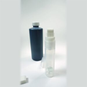 Combo: marcador vacío de 15 mm junto a una botella de tinta de 250 ml