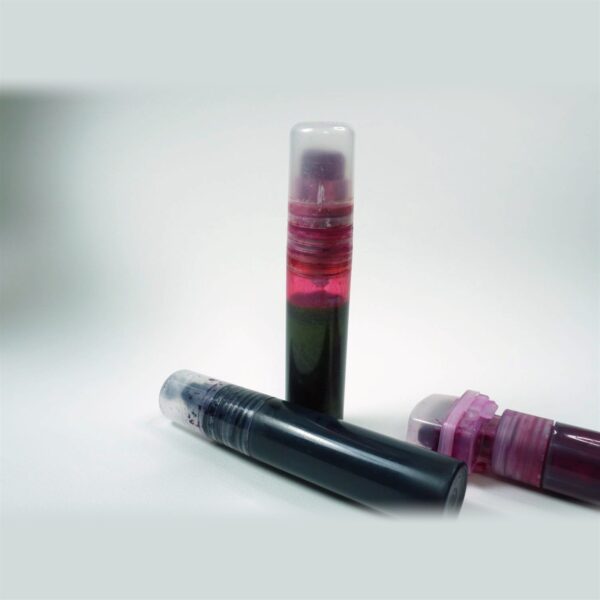 Marcador relleno de 15 mm con tinta roja